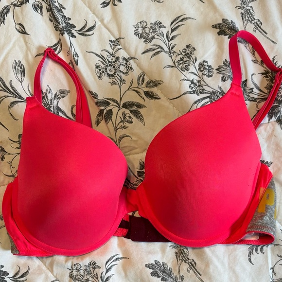Pink Victorias Secret Lightly Lined Bra 34C - Picture 1 of 6